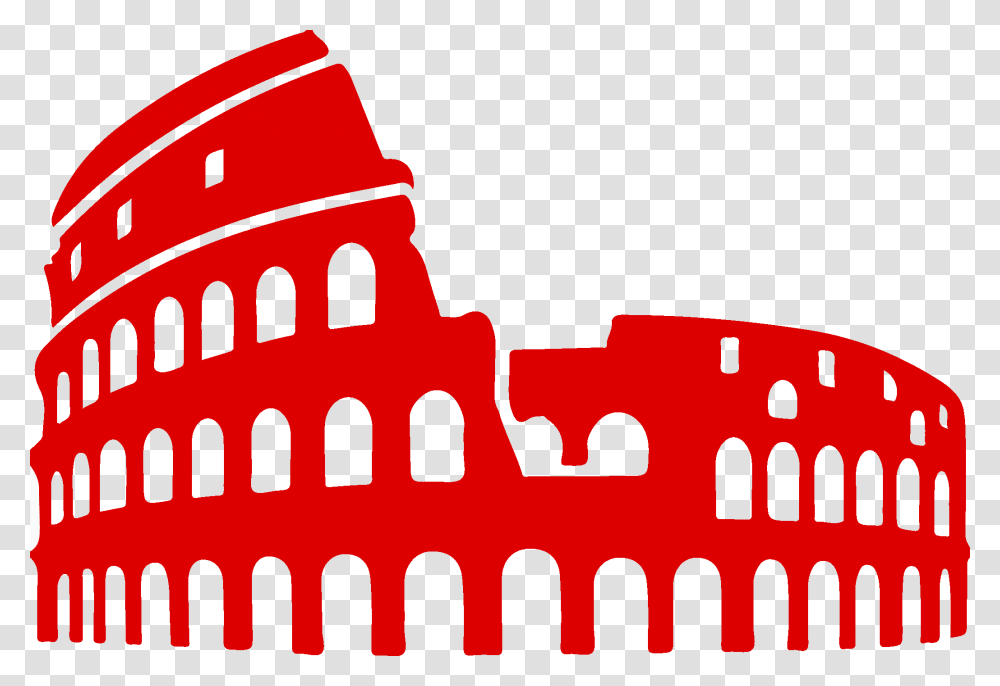 Rome Colosseum Silhouette Clipart Download, Logo, Trademark, Home Decor Transparent Png