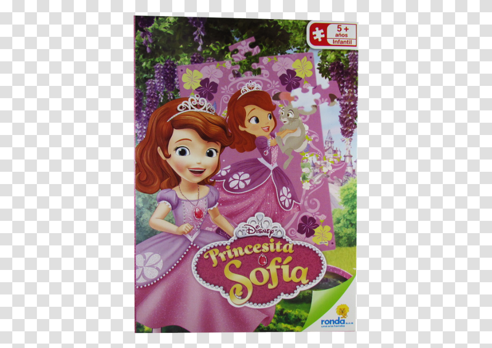 Rompecabezas Disney Princesa Sofa 55 Piezas Cartoon, Doll, Toy, Mail, Envelope Transparent Png