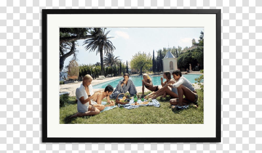 Romy Schneider Saint Tropez, Vacation, Meal, Food, Person Transparent Png