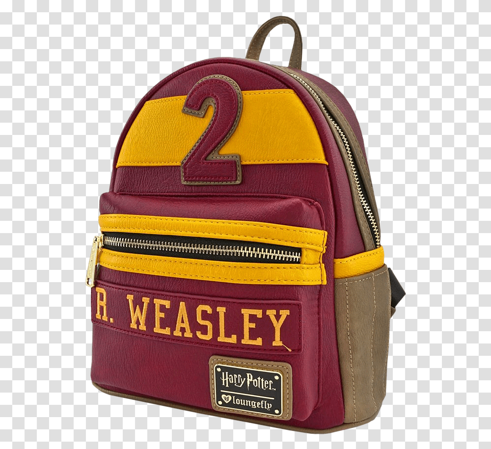 Ron Weasley Gryffindor 10 Faux Leather Mini Backpack Bag, Purse, Handbag, Accessories, Accessory Transparent Png