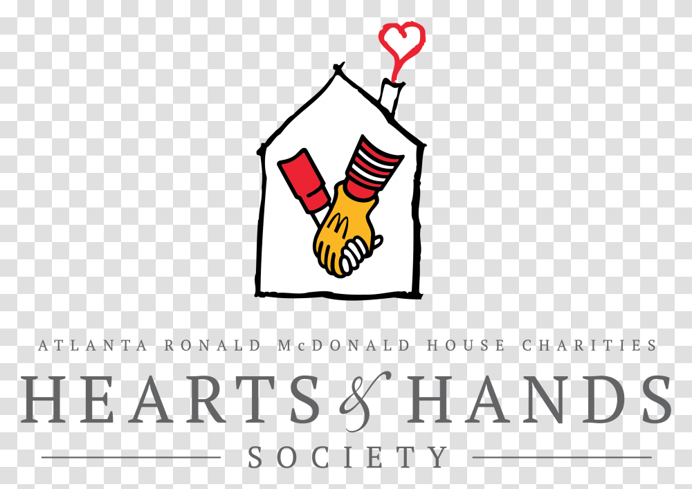 Ronald Mcdonald House Charities, Hand, Label Transparent Png