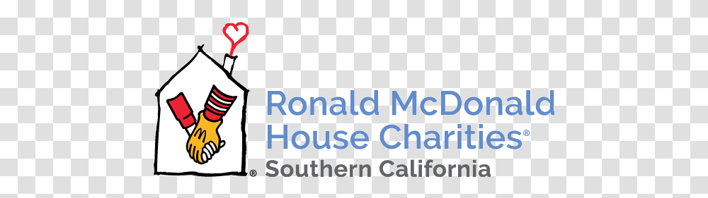 Ronald Mcdonald House Charities Of Ronald Mcdonald House Nz Logo, Text, Alphabet, Word, Clothing Transparent Png