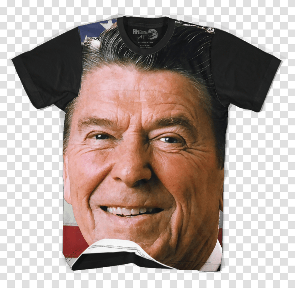 Ronald Reagan Face Ronald Reagan Face Ronald Reagan Rude Quotes, Person, Head, Portrait Transparent Png