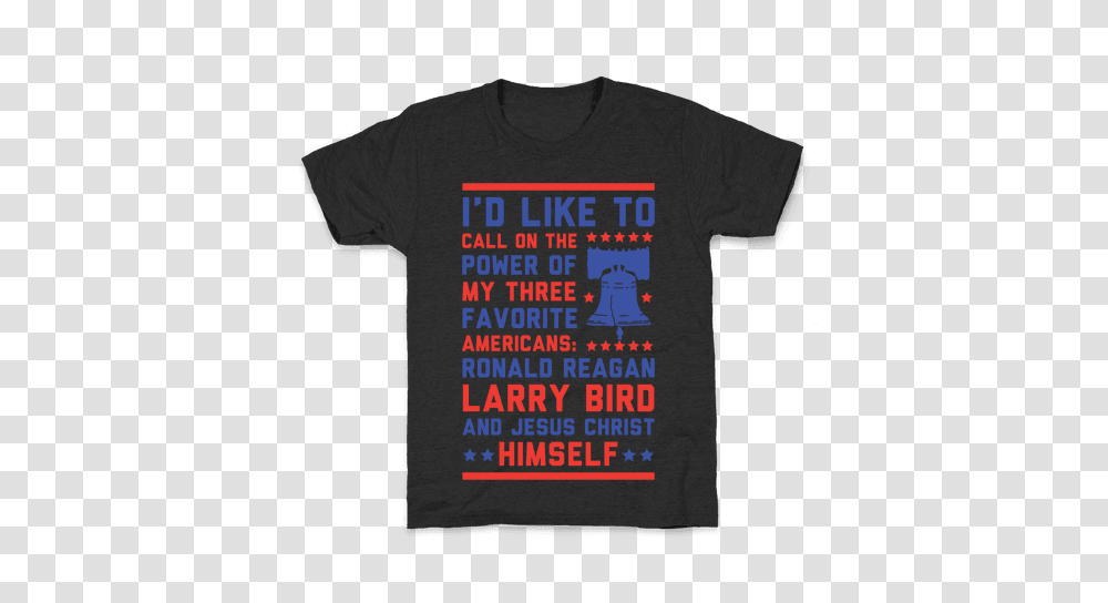 Ronald Reagan Larry Bird T Shirts Merica Made, Apparel, T-Shirt Transparent Png