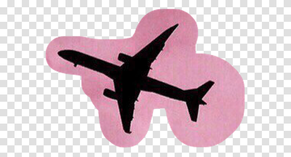 Ronald Reagan Washington National Airport Download Airplane In Pink Clouds, Label, Paper Transparent Png