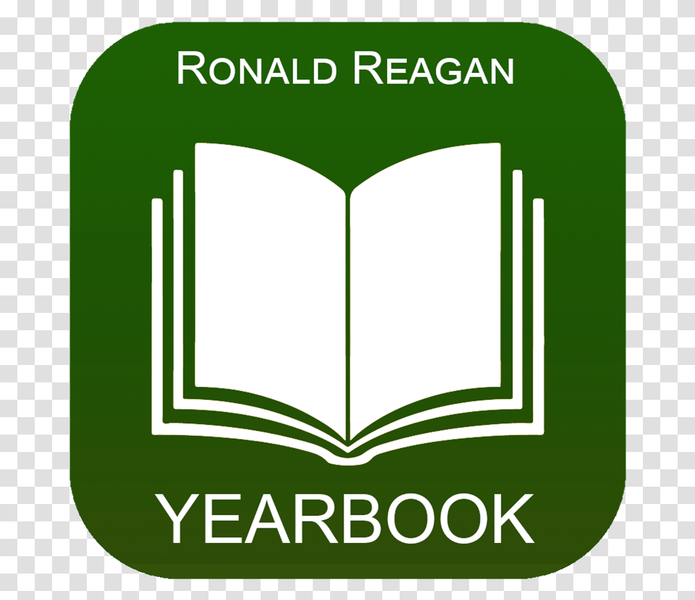 Ronald Reagan Year Book Image Graphics, Label, Green, Plant Transparent Png