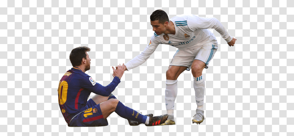 Ronaldo And Messi, Person, Shorts, People Transparent Png