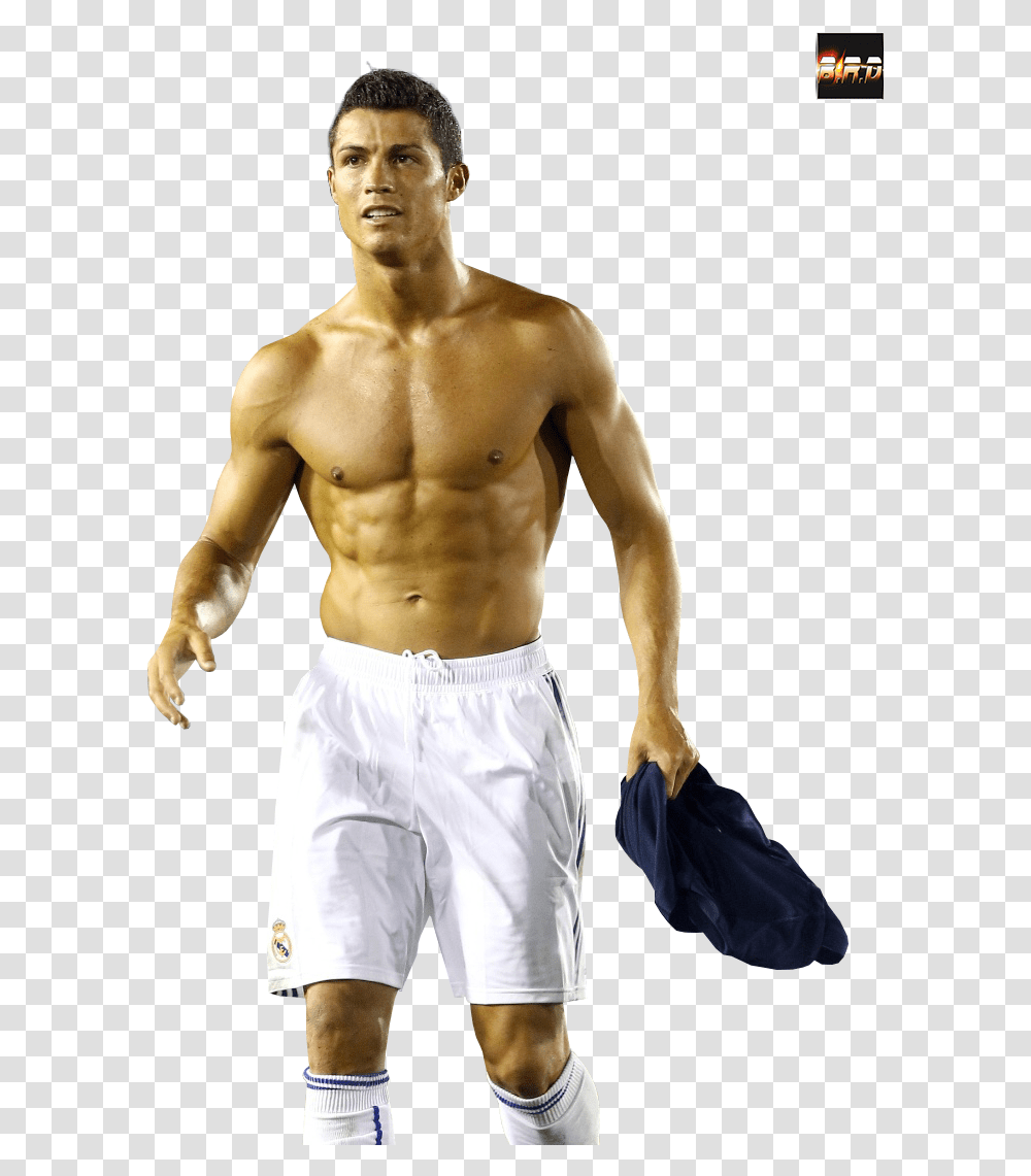 Ronaldo Cristiano Clothing Barechestedness Shirt Free Cristiano Ronaldo Footballer, Person, Human, Sport, Sports Transparent Png