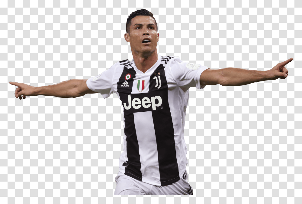 Ronaldo Juventus Goal Cristiano Ronaldo Juventus, Shirt, Person, Jersey Transparent Png