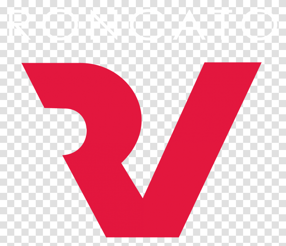Roncato Logo Fashion And Clothing Logonoidcom Red Logo With Rv, Alphabet, Text, Number, Symbol Transparent Png