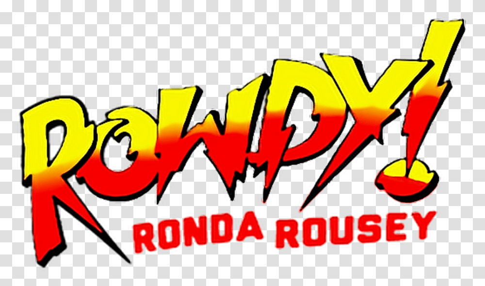 Rondarousey Rowdyrondarousey Wwe Wwewomen Wwewomens Logo De Ronda Rousey, Word, Label, Alphabet Transparent Png