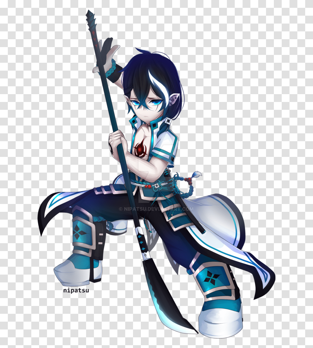 Ronin By Nipatsu Grand Chase For Kakao Uno, Toy, Person, Costume, People Transparent Png