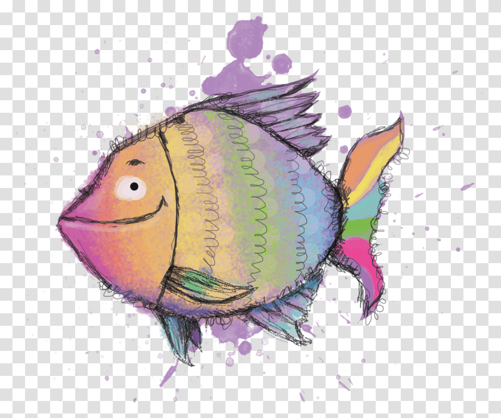 Ronnie The Rainbowfish Pomacentridae, Aquatic, Water, Animal, Sea Life Transparent Png
