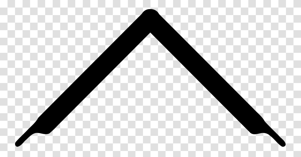 Roof Black Triangle Font Image Clipart Clip Art, Bow Transparent Png