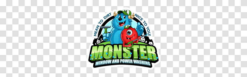 Roof Cleaning In New York City Monster Wash Monster Wash Ny, Logo, Vegetation Transparent Png