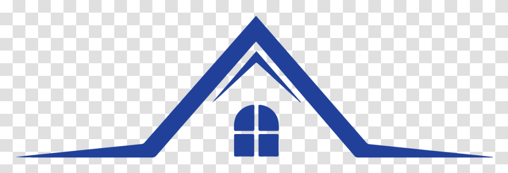 Roof Clipart Broken Memphis Roofing Contractor Roofer House Roof Lines Clipart, Triangle, Silhouette Transparent Png