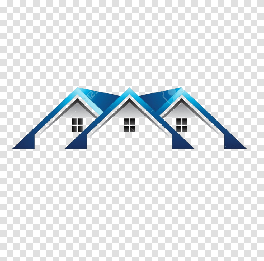 Roof Outline Clip Art Free Clipart Tideas, Triangle, Building, Housing, House Transparent Png