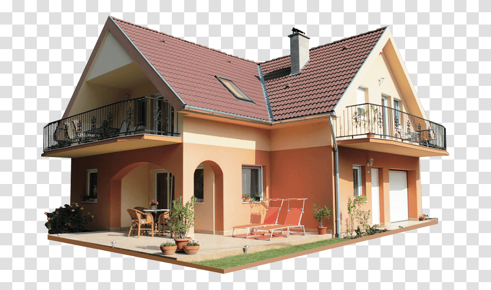 Roof, Patio, Villa, House Transparent Png