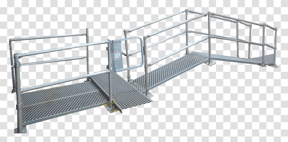 Rooftop Walkway Handrail, Machine, Ramp Transparent Png