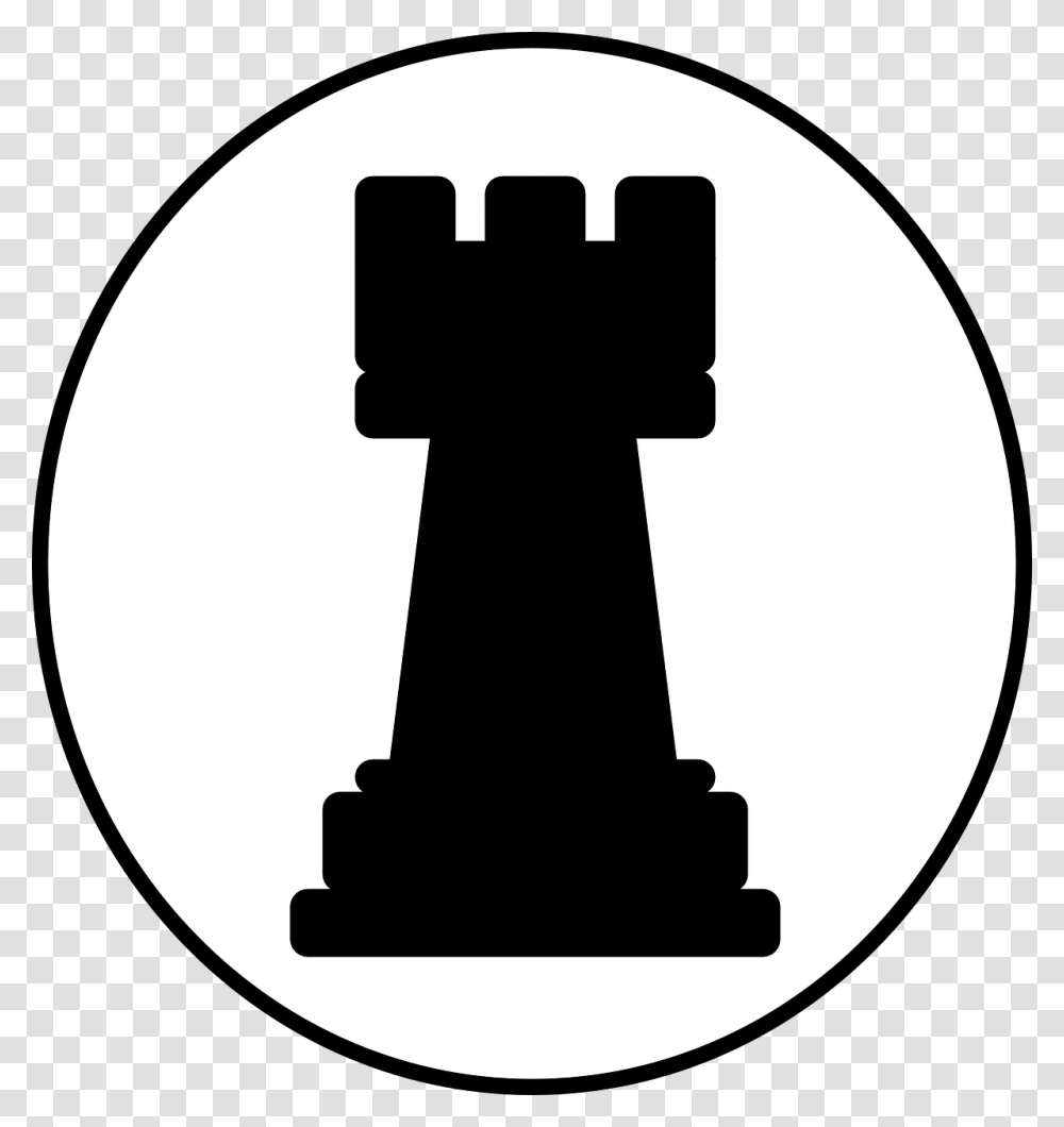 Rook Chess Piece Clipart, Stencil, Hand, Logo Transparent Png