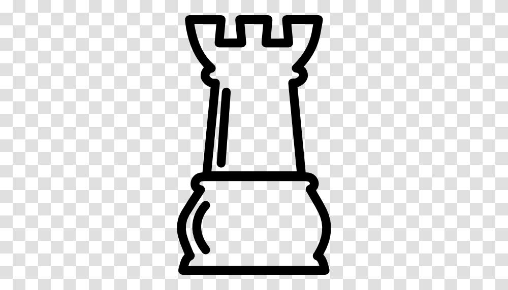 Rook Chess Piece Outline, Bow, Hand, Lantern, Lamp Transparent Png