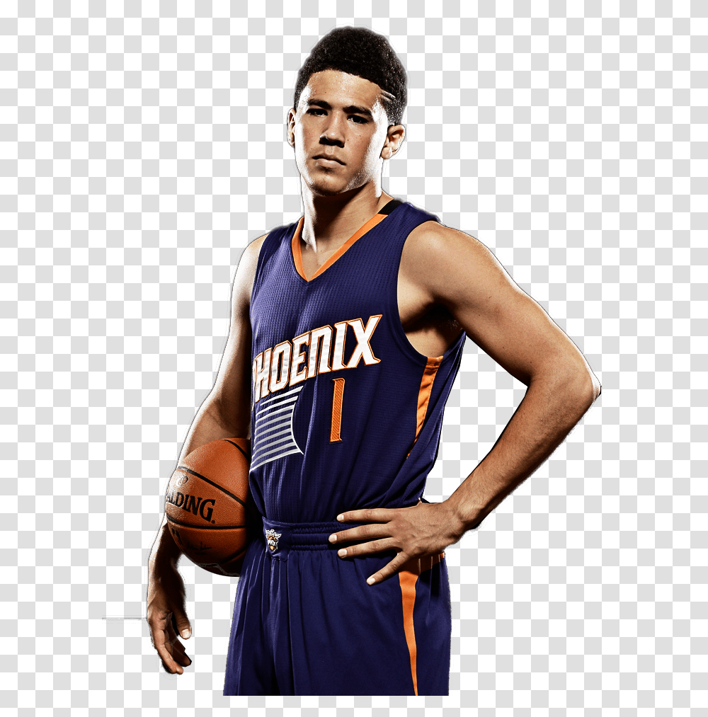 Rookie Run Devin Booker Mobile Phoenix Suns Basketball Player, Person, Human, People, Team Sport Transparent Png
