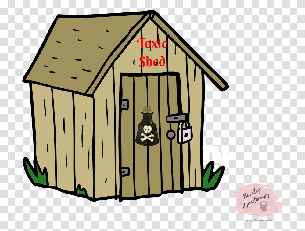 Room 101 The Toxic Shed Cartoon, Housing, Building, House, Toolshed Transparent Png
