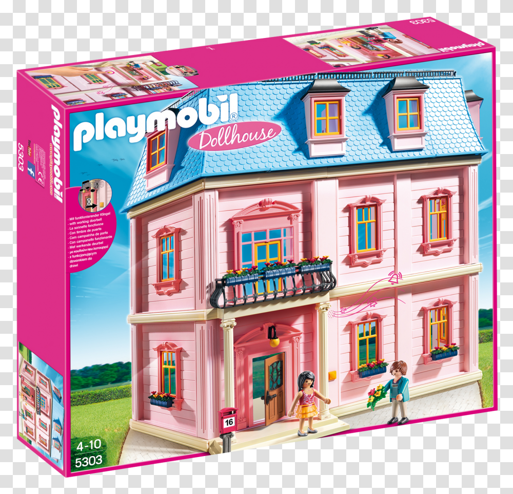 Room Clipart Dollhouse Playmobil Dollhouse, Person, Neighborhood, Urban, Building Transparent Png