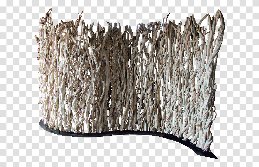 Room Divider Made With Tropical Vines Pictured In A Wood, Rug, Bronze, Fungus, Aluminium Transparent Png