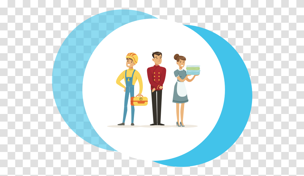 Roomchecking Housekeeping And Maintenance Solution Sharing, Person, Worker, Cleaning, Standing Transparent Png