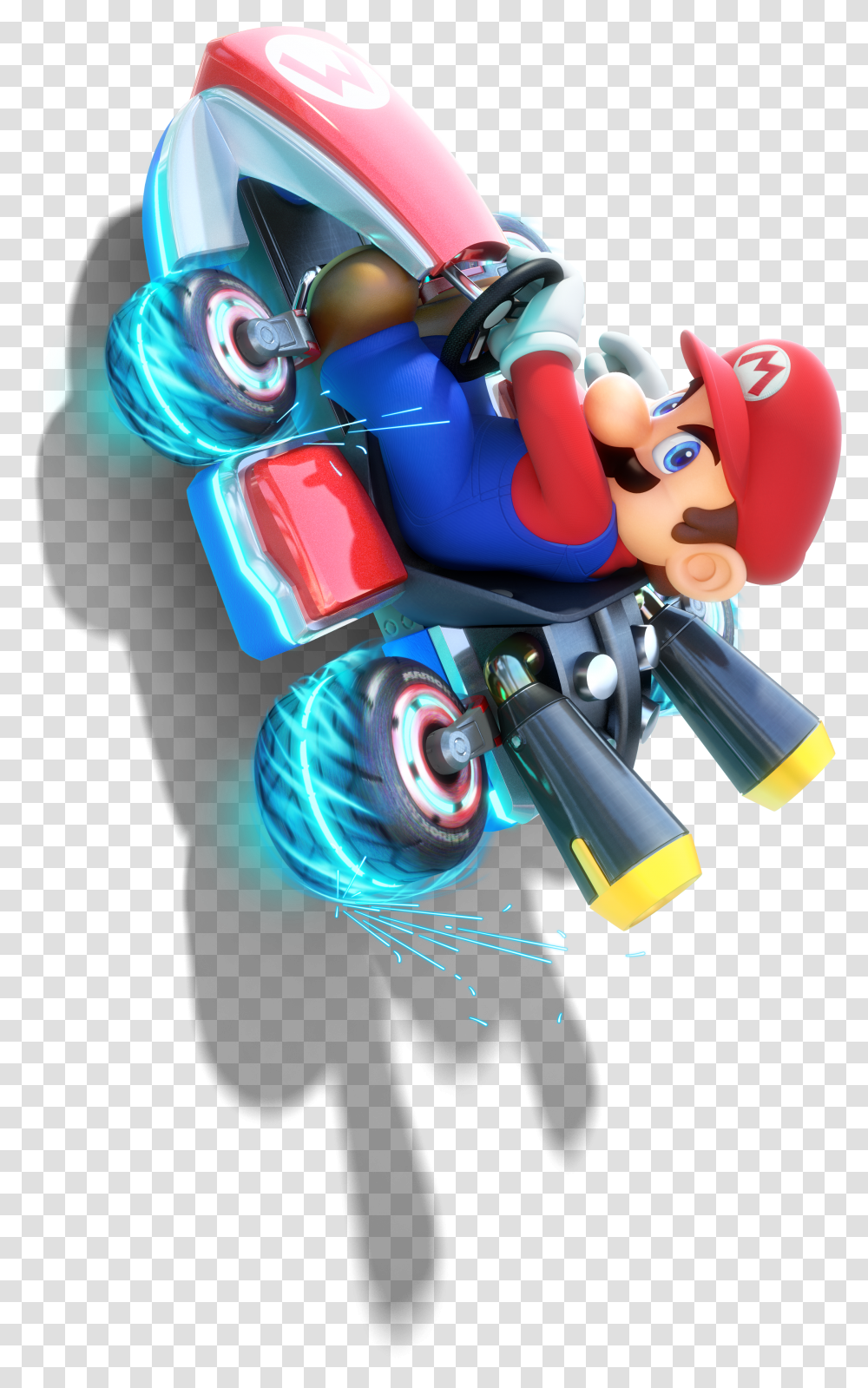 Roommates Mario Kart 8 Peel And Stick Giant Wall Decals Mario Kart 8 Deluxe Super Mario Transparent Png