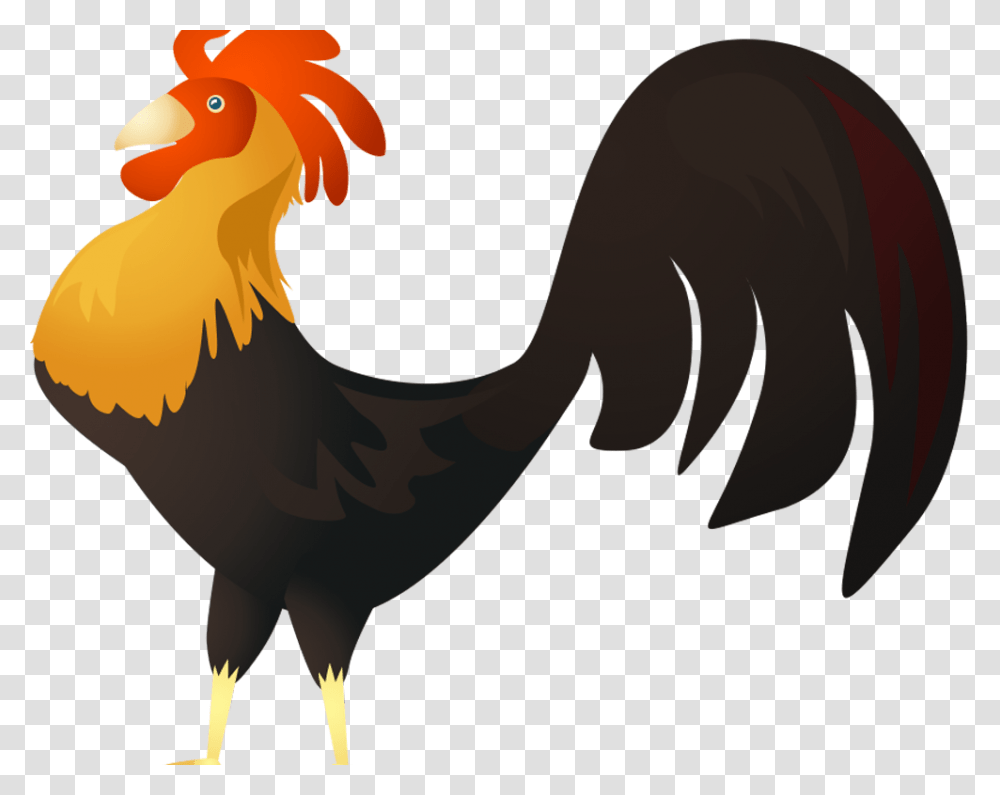 Rooster, Animal, Logo, Bird Transparent Png