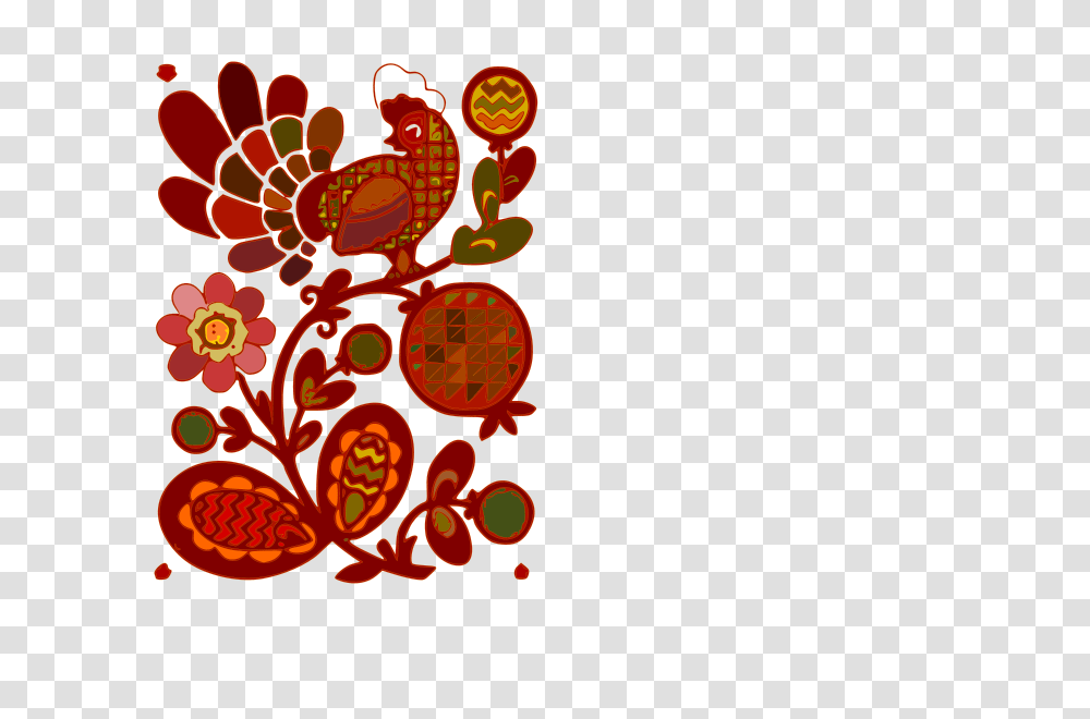 Rooster, Animals, Floral Design Transparent Png