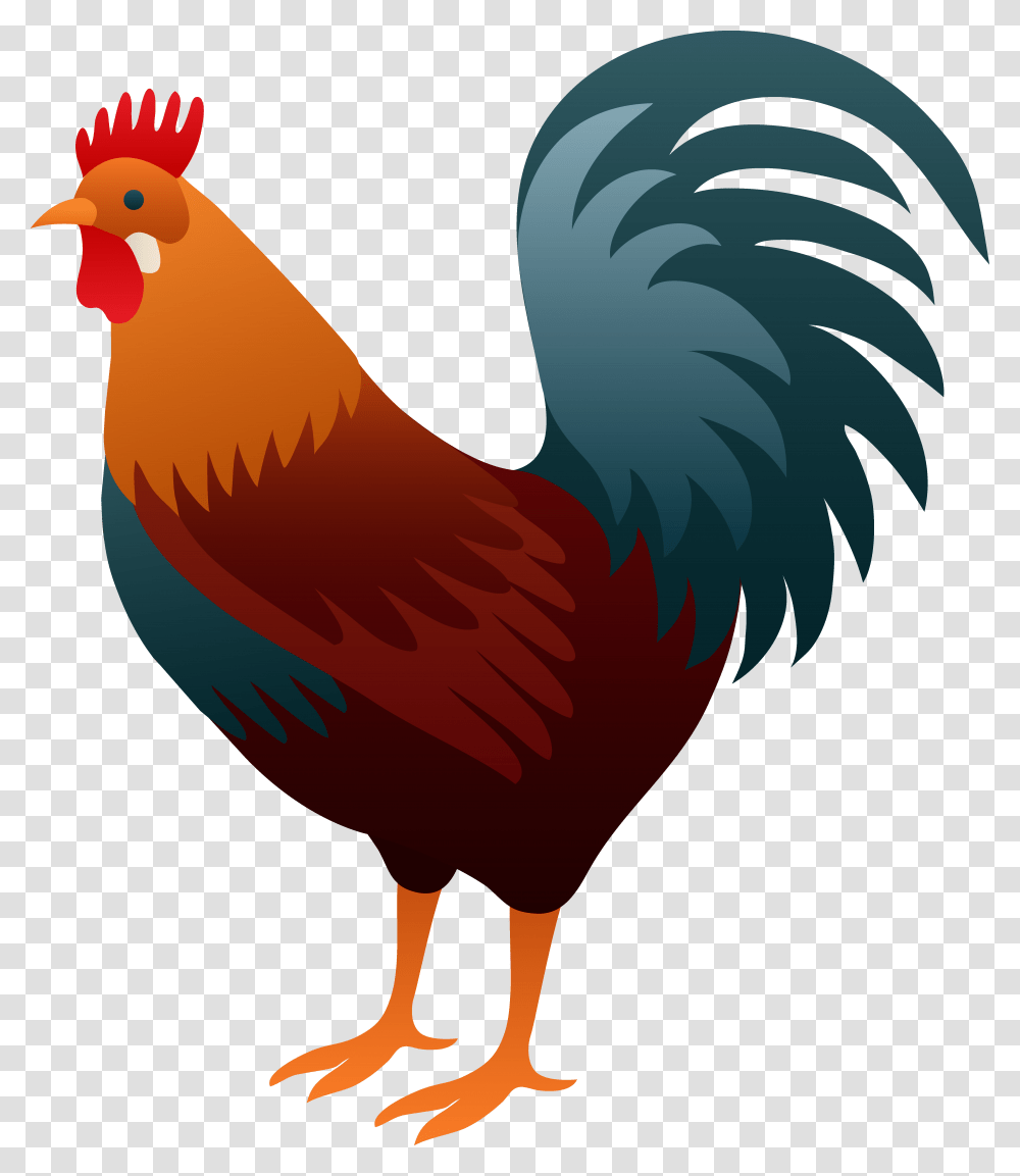 Rooster Clip Art Picture, Poultry, Fowl, Bird, Animal Transparent Png