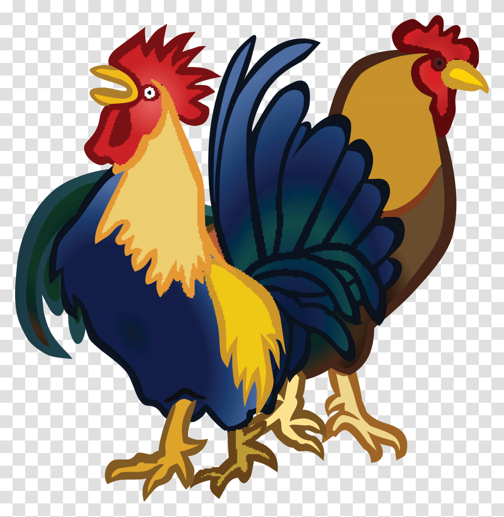 Rooster Clipart For Free Download On Mbtskoudsalg, Poultry, Fowl, Bird, Animal Transparent Png