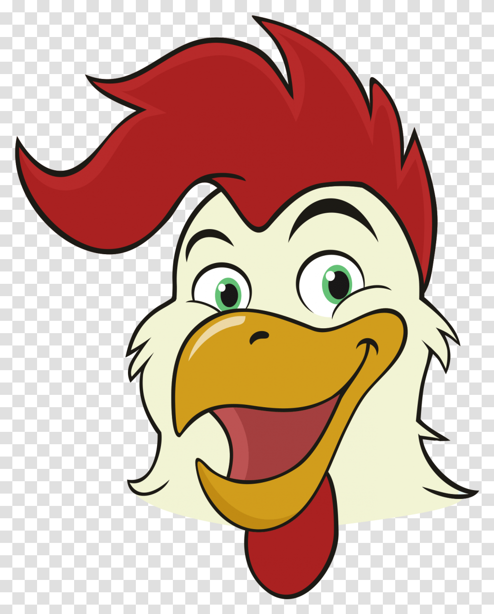 Rooster Download Cartoon, Bird, Animal, Eagle, Beak Transparent Png