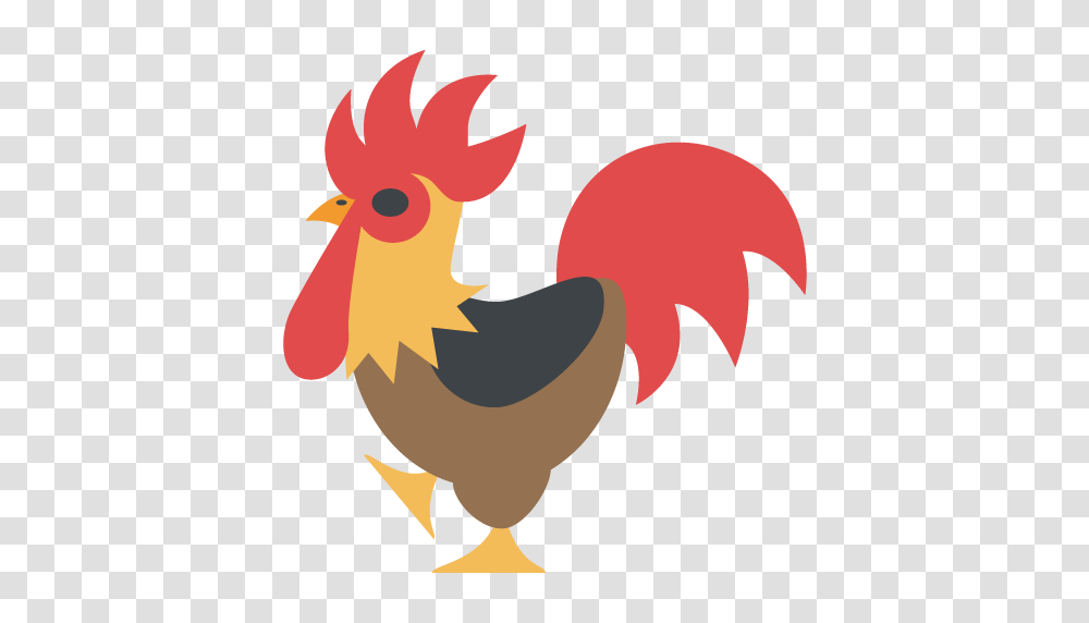 Rooster Emoji Vector Icon Free Download Vector Logos Art, Poultry, Fowl, Bird, Animal Transparent Png