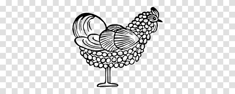 Rooster Greater Prairie Chicken Bird Drawing, Gray, World Of Warcraft Transparent Png