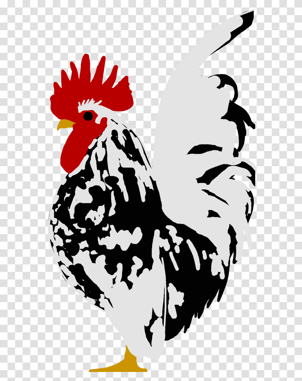 Rooster, Poultry, Fowl, Bird, Animal Transparent Png