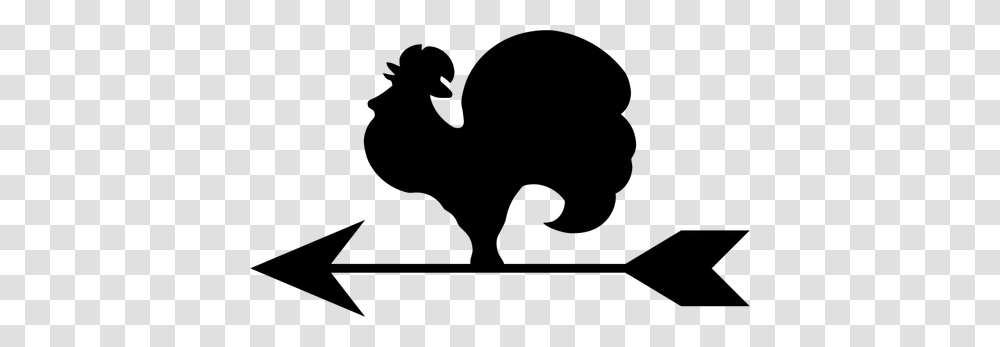 Rooster Silhouette Image, Gray, World Of Warcraft Transparent Png