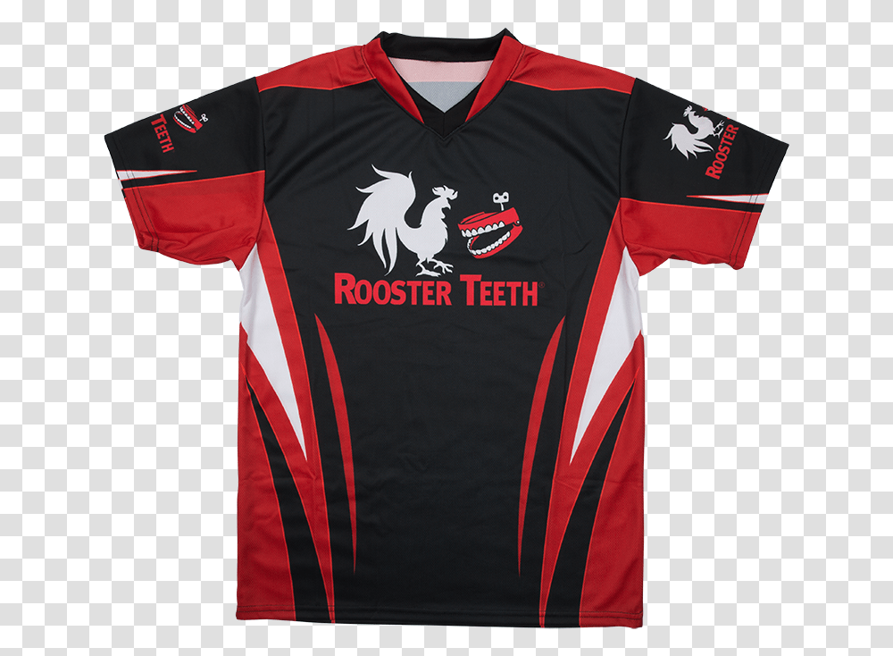 Rooster Teeth Esports Gaming Jersey Rooster Teeth Esports Jersey, Apparel, Shirt, Person Transparent Png