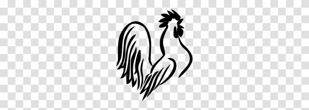 Rooster Torso Black White Clip Art, Outdoors, Nature, Astronomy, Outer Space Transparent Png