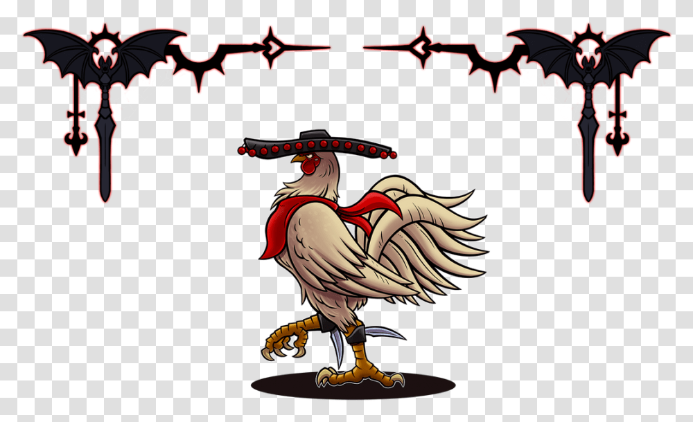 Roosters Sombrero, Bird, Animal, Fowl, Poultry Transparent Png