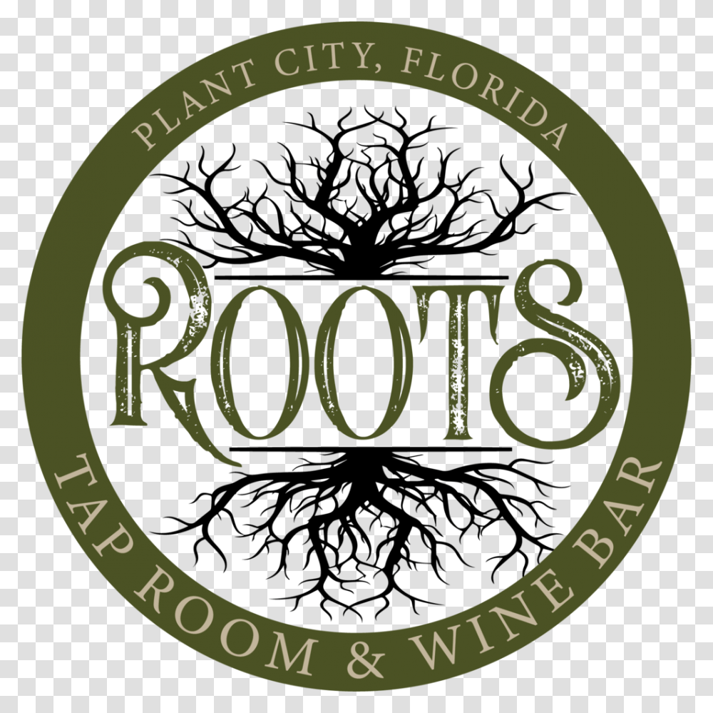Roots Full Logo, Label, Badge Transparent Png
