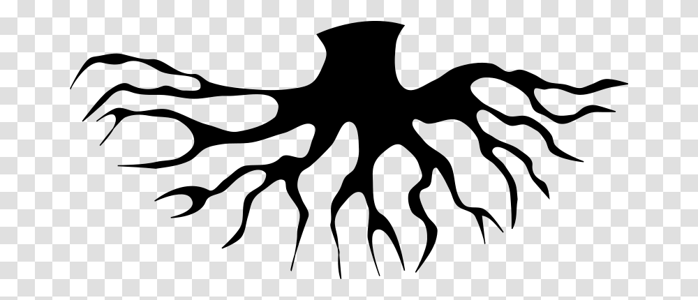 Roots Vector Image, Gray, World Of Warcraft Transparent Png