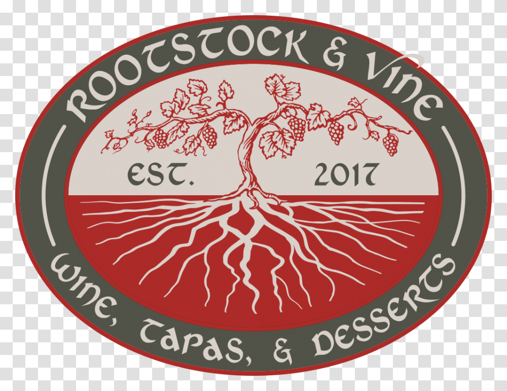 Rootstock And Vine Logo Rootstock And Vine, Label, Trademark Transparent Png