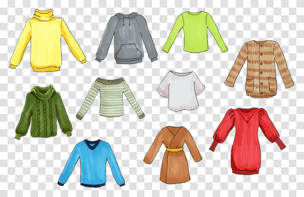 Ropa Clothes Tops Clipart, Sleeve, Long Sleeve, Coat Transparent Png