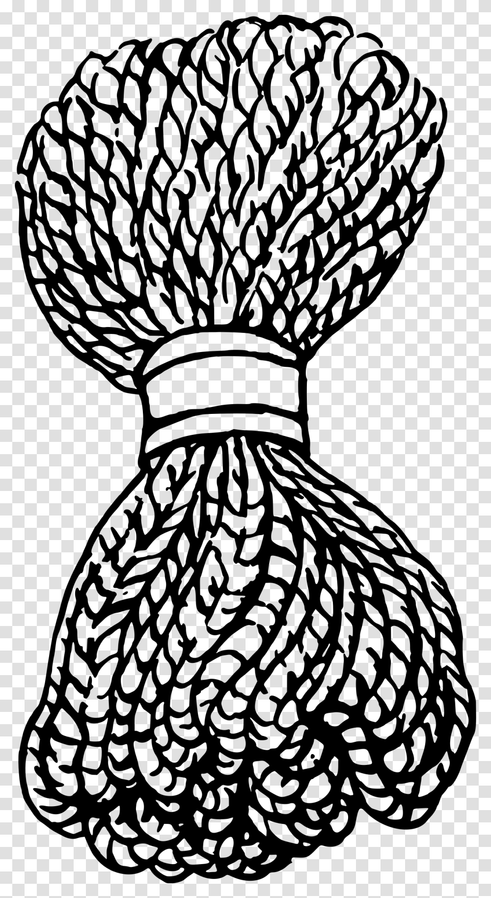 Rope Clipart Black And White, Gray, World Of Warcraft Transparent Png