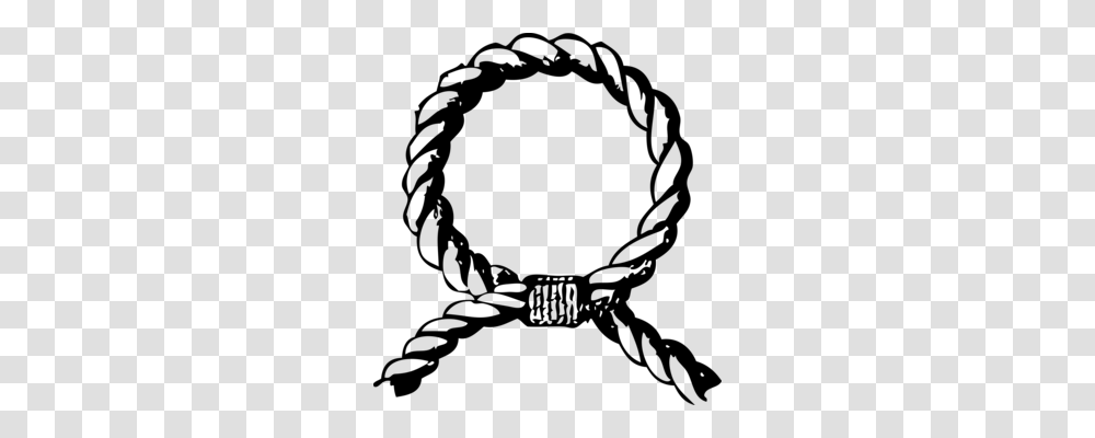 Rope Lasso Drawing Knot Download, Gray, World Of Warcraft Transparent Png