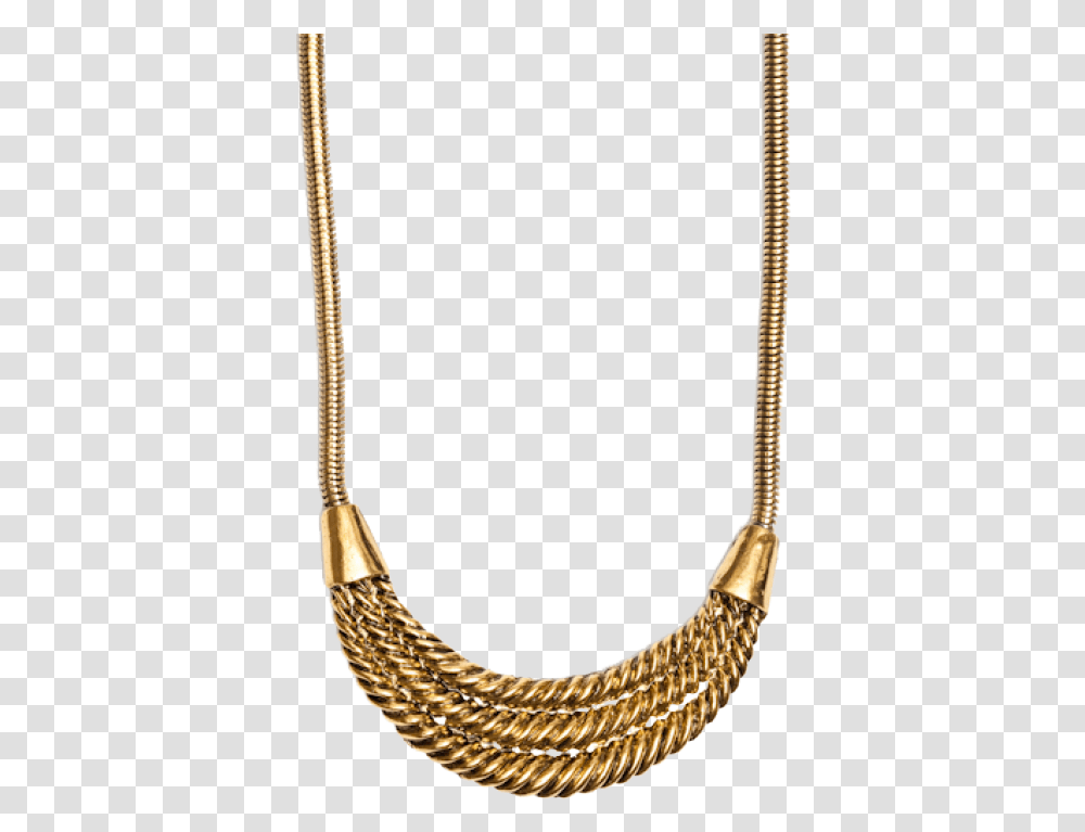 Rope Necklace Necklace, Snake, Reptile, Animal, Jewelry Transparent Png